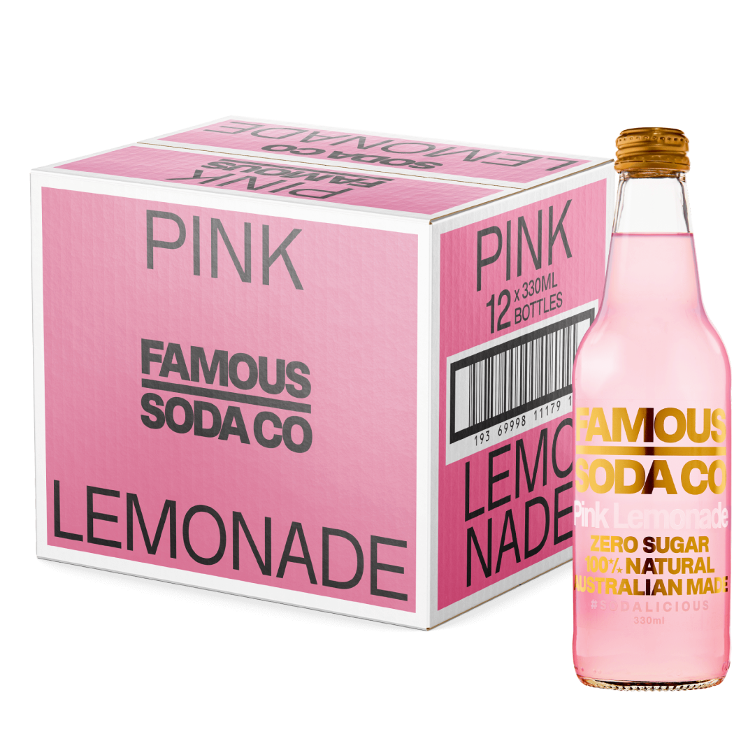 Pink Lemonade - 12 x 330ml Bottles